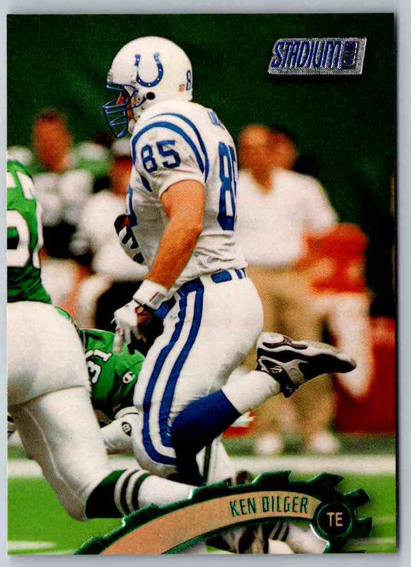 1997 Topps Stadium Club Football Ken Dilger #321