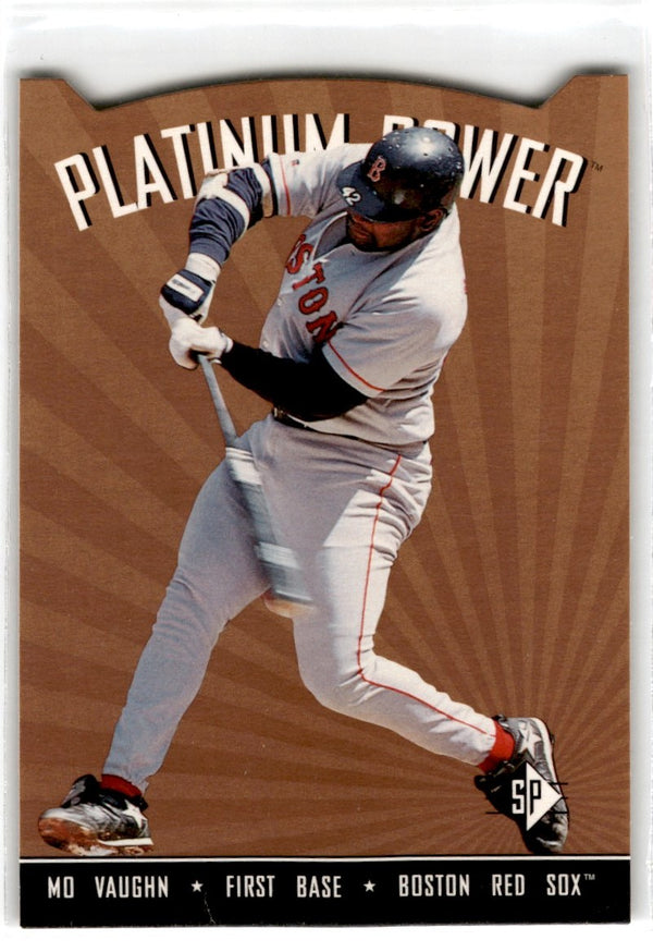 1995 SP Platinum Power Mo Vaughn #PP20