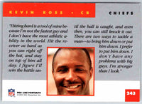 1991 ProLine Kevin Ross #243