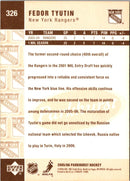 2005 Parkhurst Fedor Tyutin