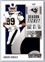 2018 Panini Contenders Aaron Donald #47