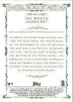 2011 Topps Allen & Ginter Baseball Highlight Sketches Jay Bruce #BHS-2