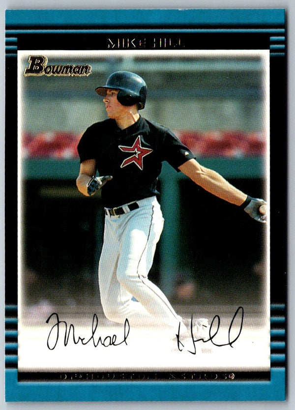 2002 Bowman Mike Hill #215 Rookie