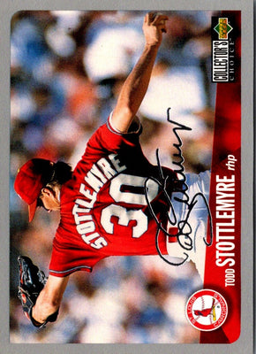 1996 Collector's Choice Silver Signature Todd Stottlemyre #688