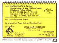 1991 ProCards Pat Ruth #3486