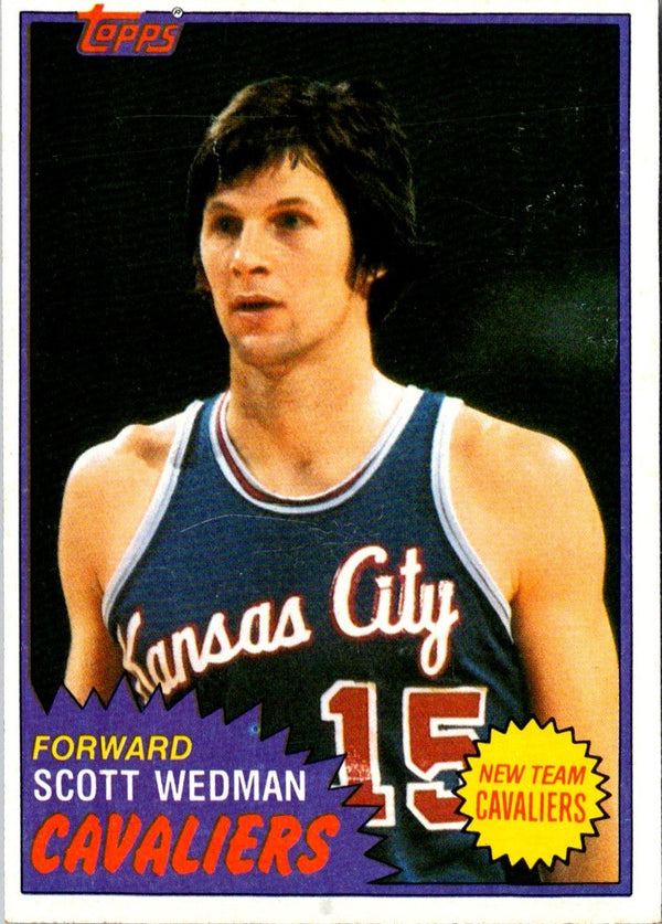 1981 Topps Scott Wedman #19