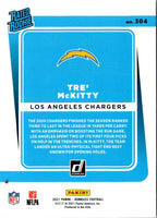 2021 Donruss Tre' McKitty #304 Rookie