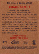 2006 Bowman Heritage Khalil Greene