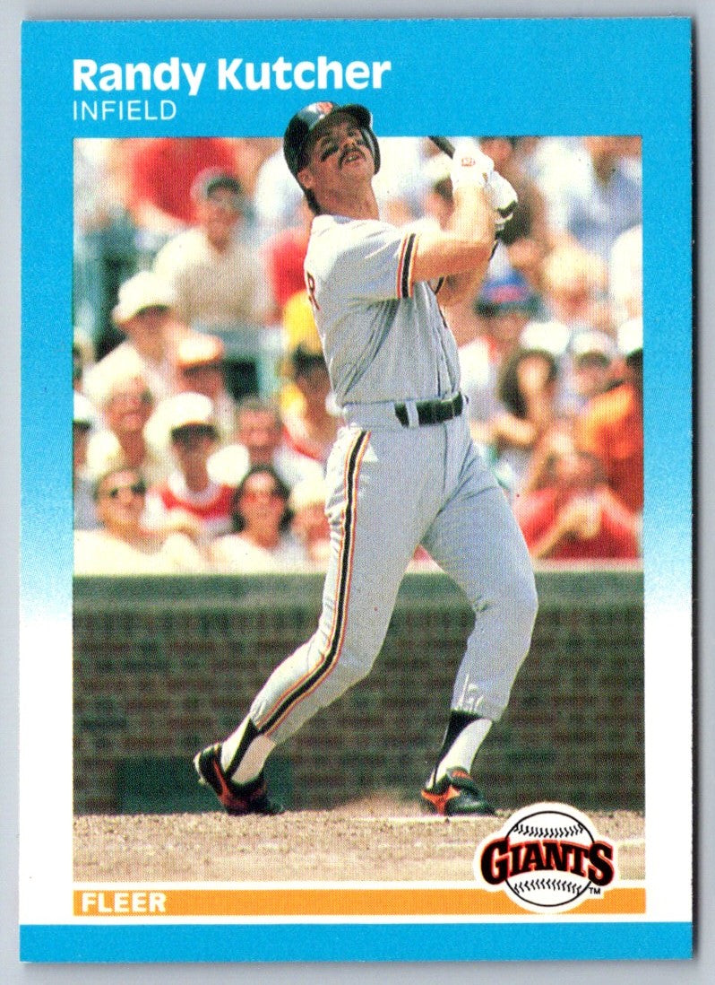 1987 Fleer Randy Kutcher