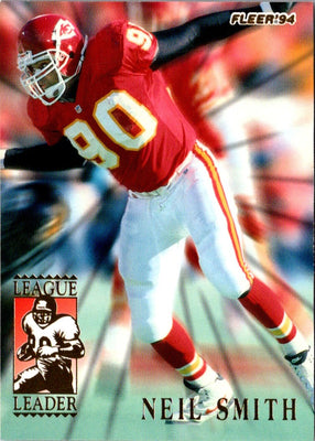 1994 Fleer League Leaders Neil Smith #8