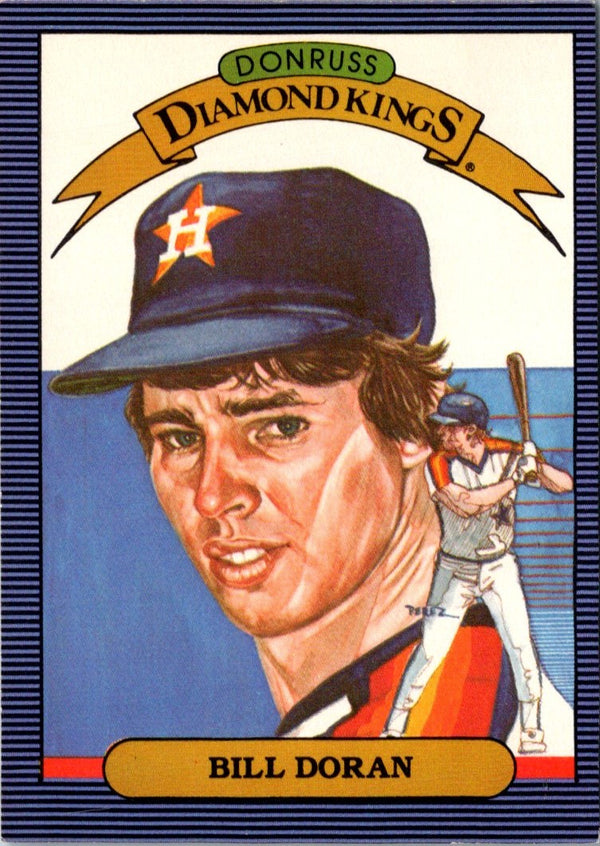 1986 Donruss Super Diamond Kings Bill Doran #10