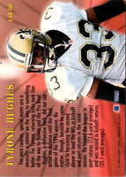 1994 Fleer League Leaders Tyrone Hughes #4