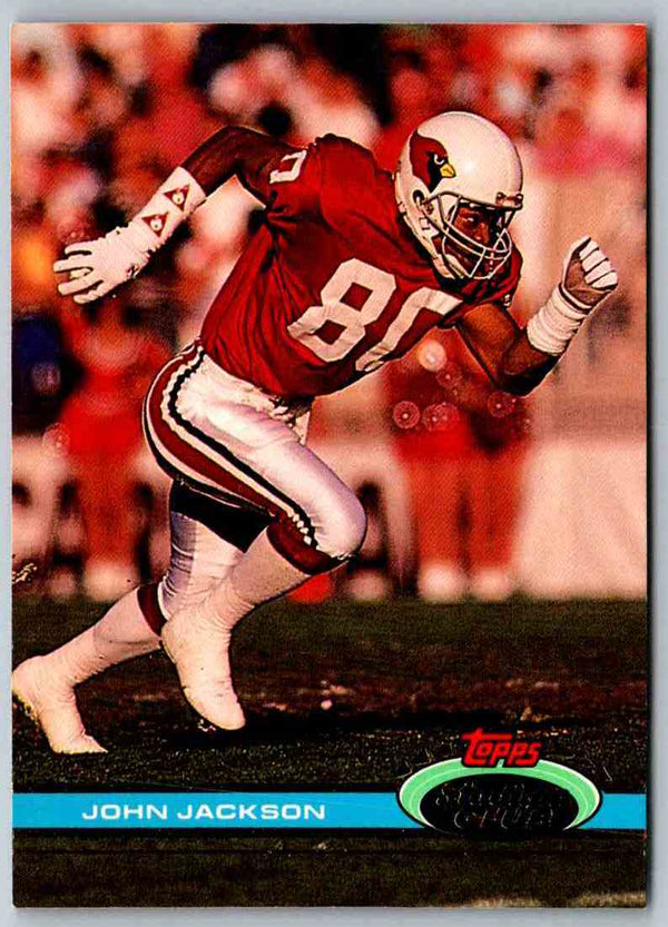1991 Topps Stadium Club Football John Jackson #26