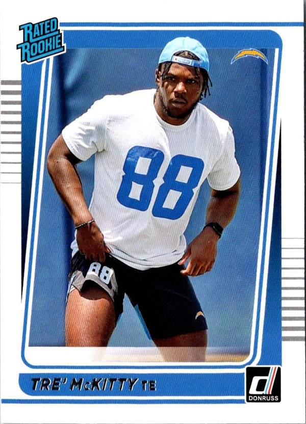 2021 Donruss Tre' McKitty #304 Rookie