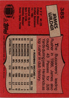 1987 Topps Stickers James Wilder #19