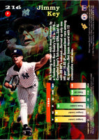 1995 Stadium Club Virtual Reality Jimmy Key #216