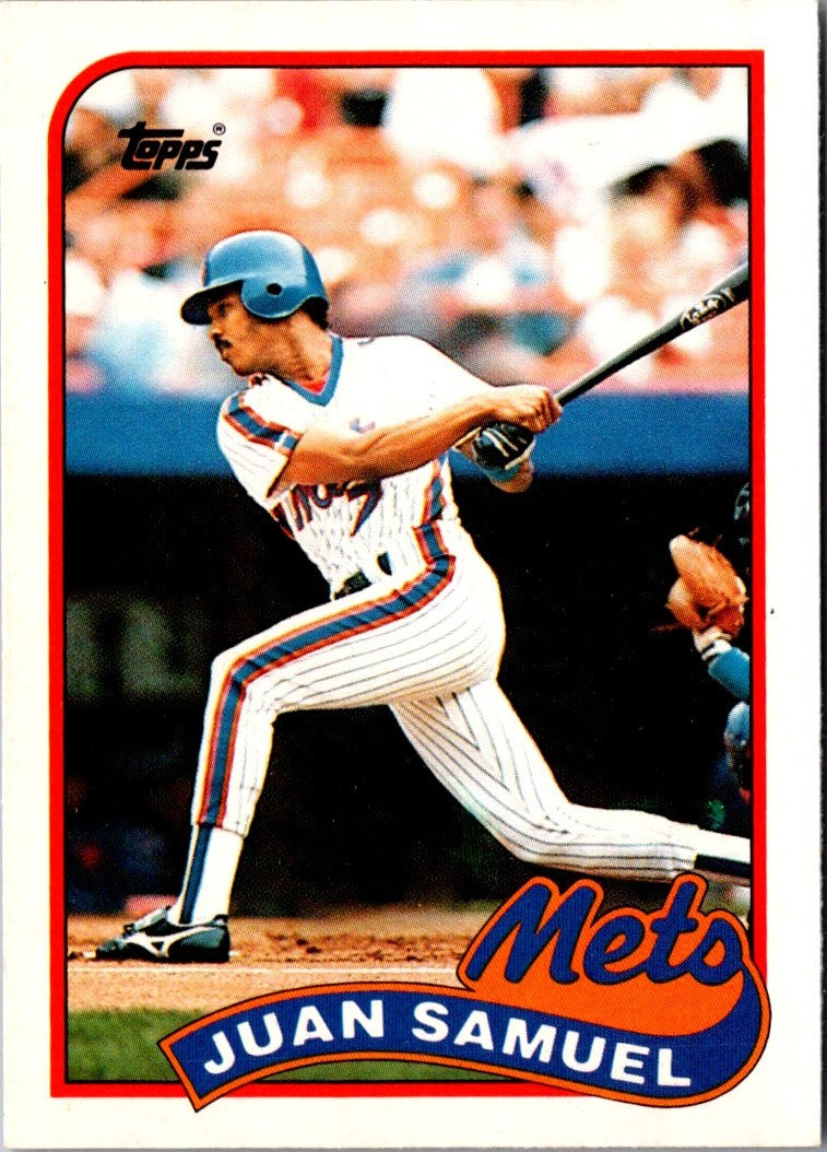 1989 Topps Juan Samuel