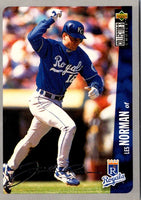 1996 Collector's Choice Silver Signature Les Norman #576