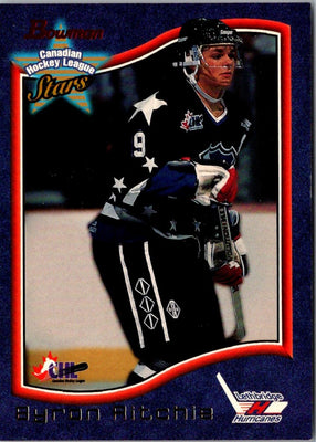 1997 Bowman CHL Byron Ritchie #108