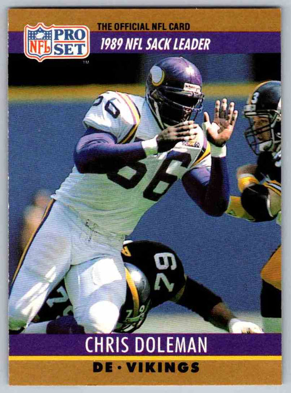 1990 Pro Set Chris Doleman #18