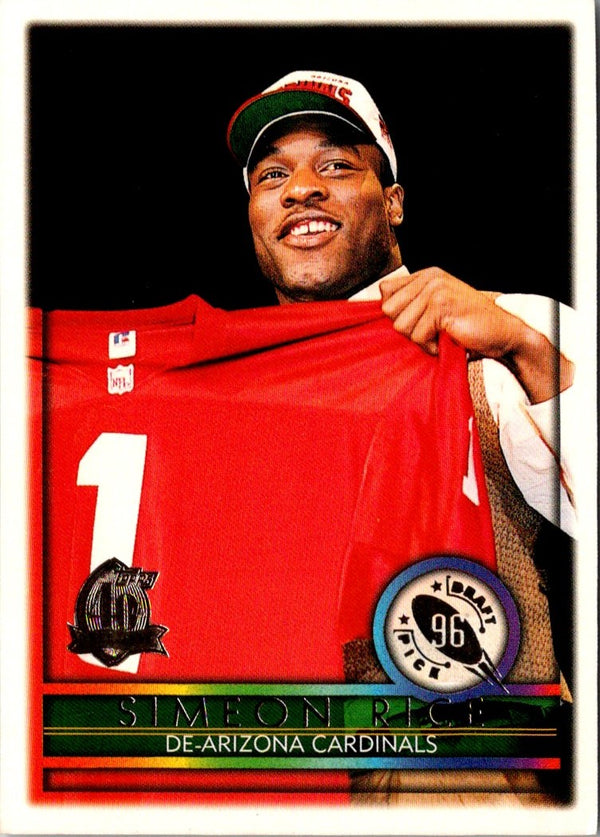 1996 Topps Simeon Rice #425 Rookie
