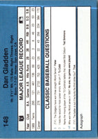 1990 Classic Blue Dan Gladden #148