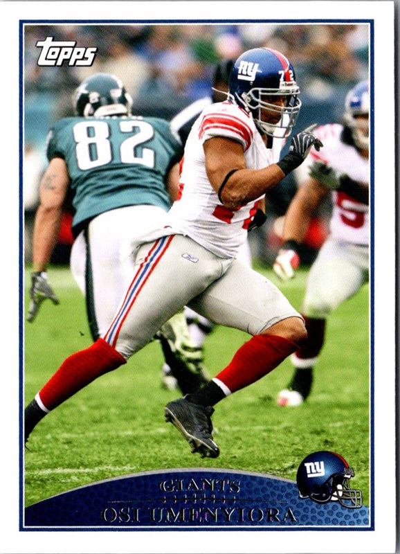 2009 Topps Osi Umenyiora #89
