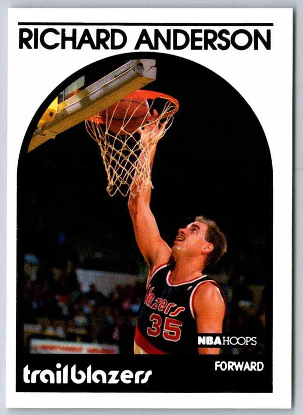 1989 NBA Hoops Richard Anderson #182