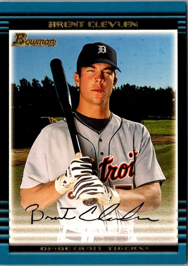 2002 Bowman Draft Picks & Prospects Brent Clevlen #BDP49 Rookie