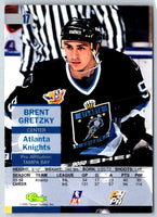 1995 Classic Images Gold Brent Gretzky #17
