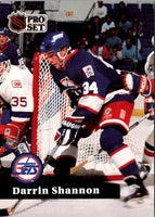 1991 Pro Set Darrin Shannon #515