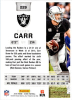 2016 Score Derek Carr #229