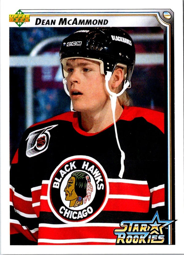 1992 Upper Deck Dean McAmmond #403 Rookie