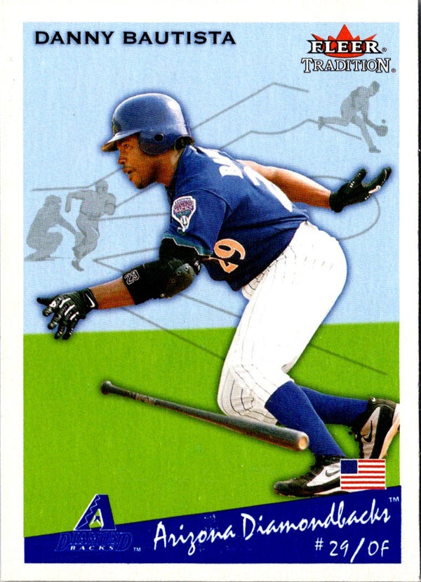 2002 Fleer Tradition Update Danny Bautista #U163