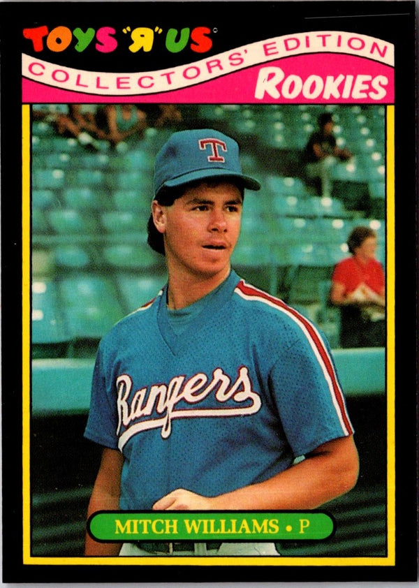 1987 Topps Toys'R'Us Rookies Mitch Williams #32