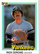 1981 Donruss Rick Cerone