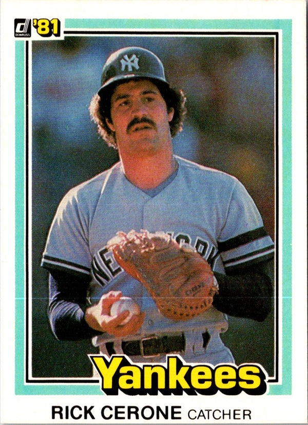 1981 Donruss Rick Cerone #346