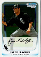 2011 Bowman Chrome Prospects Jim Gallagher #BCP74