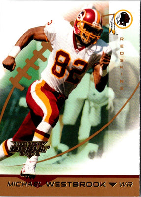 2002 Topps Debut Michael Westbrook #35