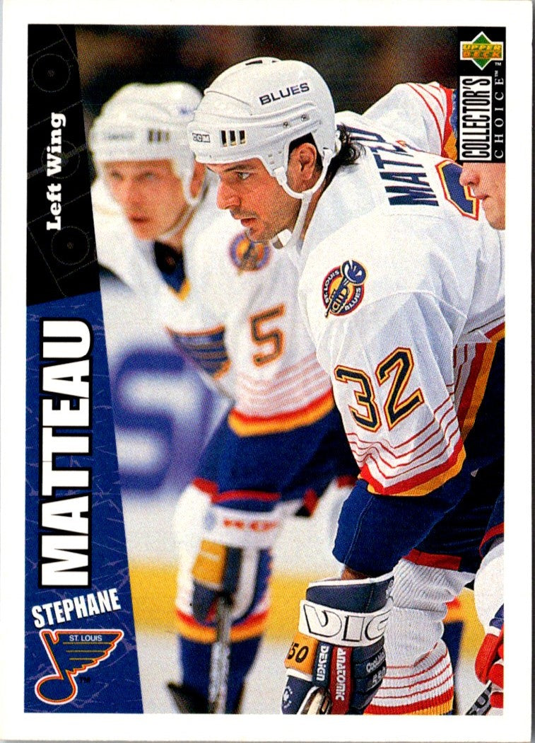 1996 Collector's Choice Stephane Matteau