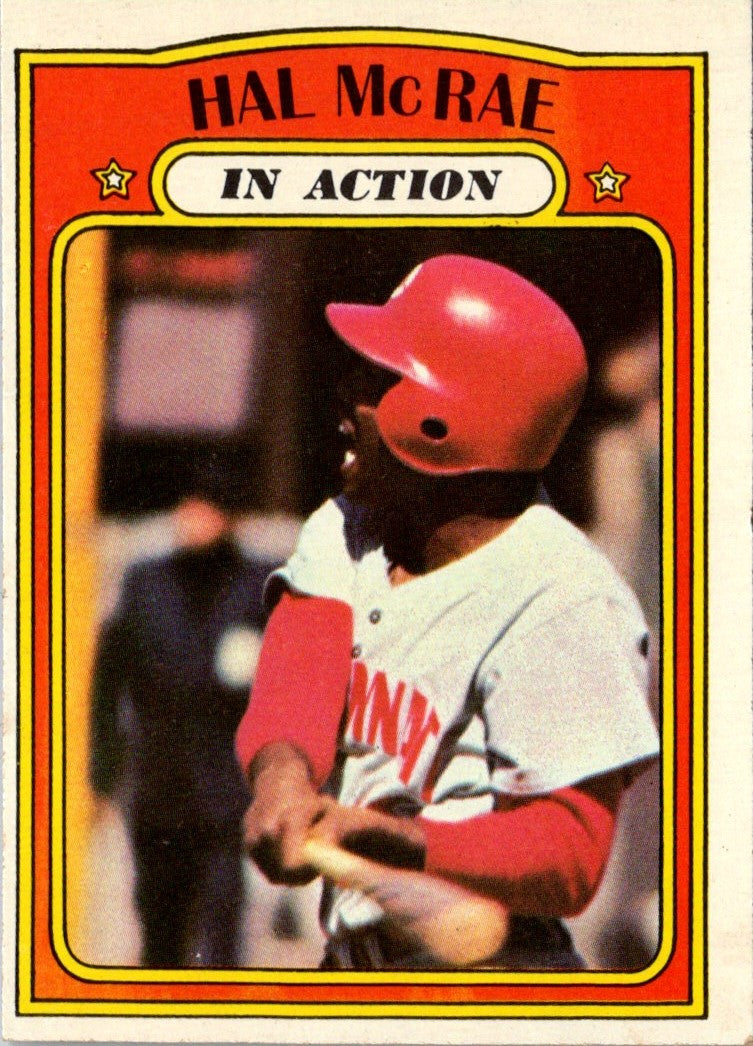 1972 Topps Hal McRae