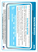 2011 Bowman Chrome Wagner Mateo