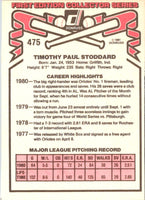 1981 Donruss Tim Stoddard #475