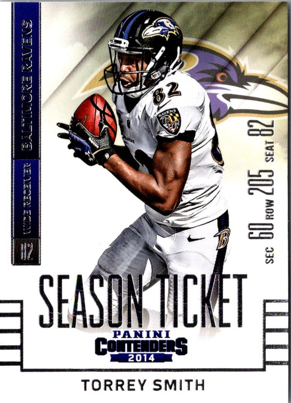 2014 Panini Contenders Torrey Smith #77