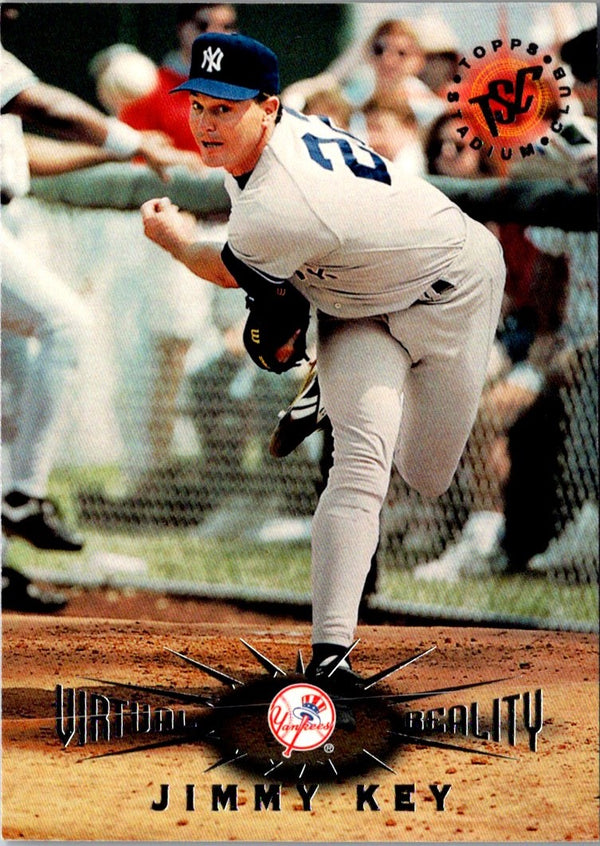 1995 Stadium Club Virtual Reality Jimmy Key #216