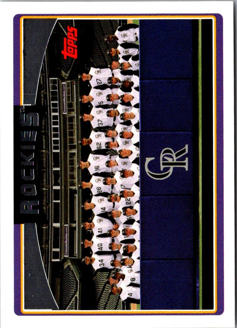 2006 Topps Colorado Rockies