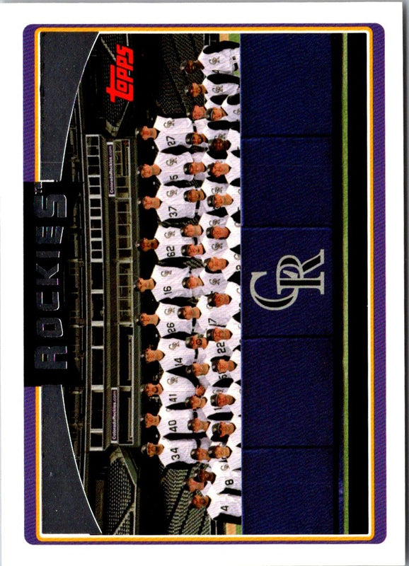 2006 Topps Colorado Rockies #611