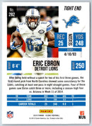 2015 Score Eric Ebron
