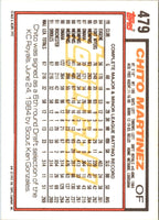 1992 Topps Chito Martinez #479 Rookie