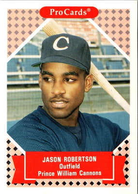 1991 Classic Best Prince William Cannons Jason Robertson #22
